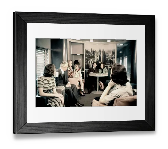 Framed Print : The 20th Century Limited Framed Print : The 20th Century Limited