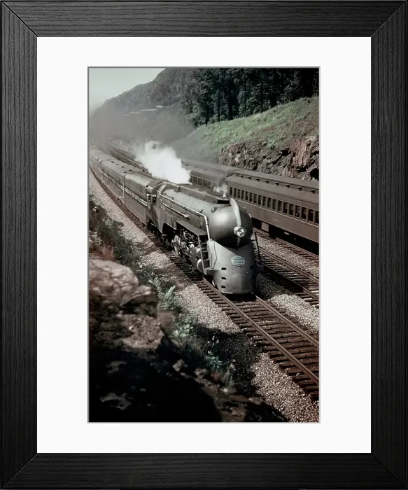 Framed Print : The 20th Century Limited