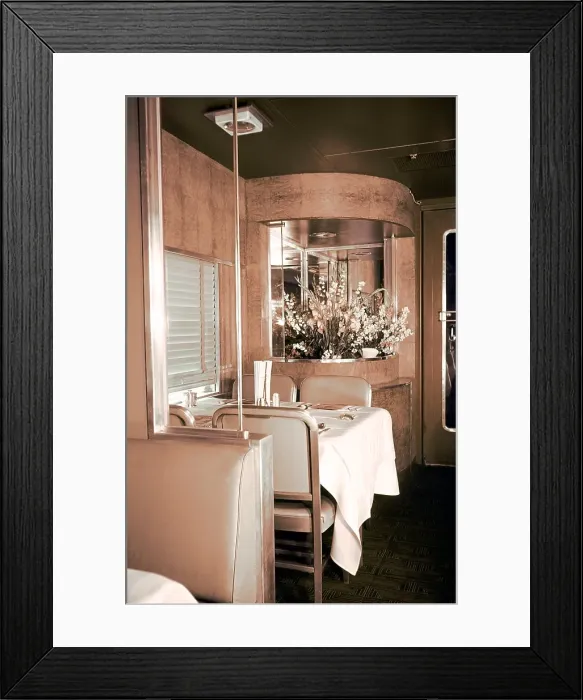 Framed Print : The 20th Century Limited