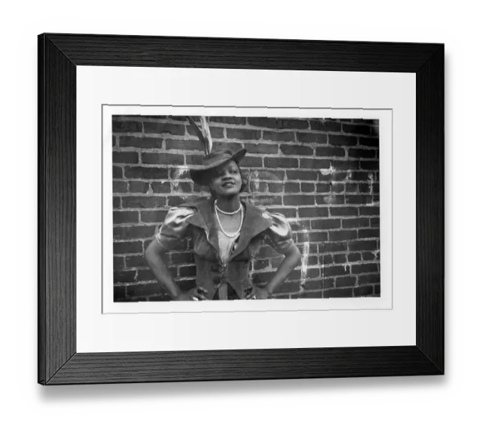 Framed Print : Blue Lu Barker Portrait Framed Print : Blue Lu Barker Portrait