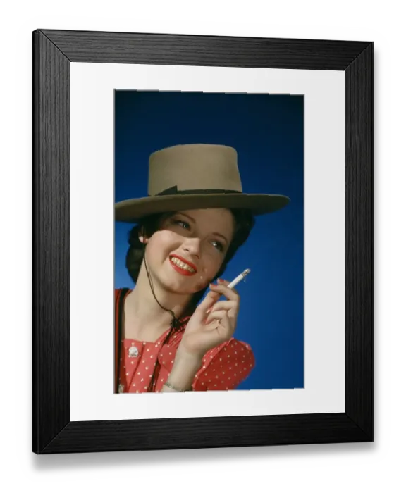 Framed Print : MODEL POSING IN 1938 Framed Print : MODEL POSING IN 1938