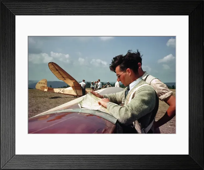 Framed Print : Gliding Gliders in New Jersey