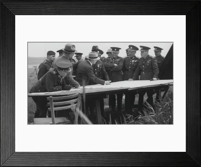 Framed Print : Benes And The Military Framed Print : Benes And The Military
