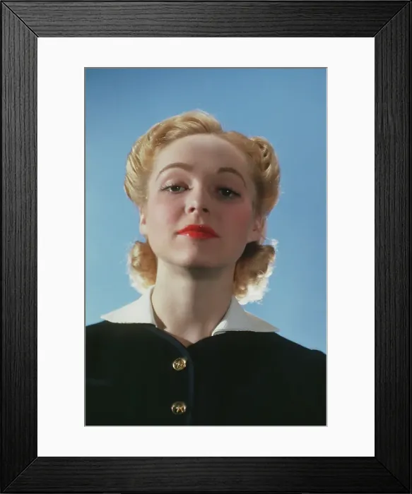 Framed Print : Model Posing Circa 1938 Framed Print : Model Posing Circa 1938