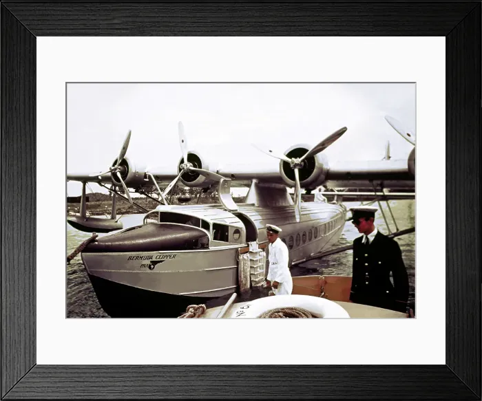 Framed Print : Bermuda Clipper Framed Print : Bermuda Clipper