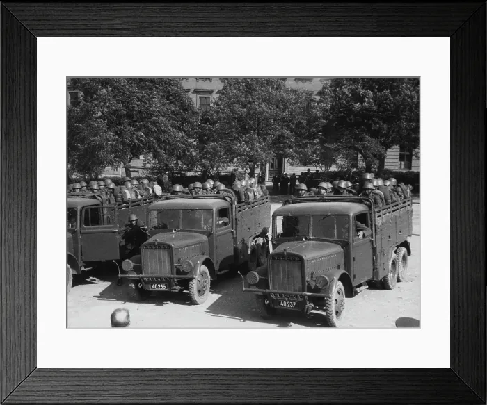 Framed Print : Czech Military Parade Framed Print : Czech Military Parade