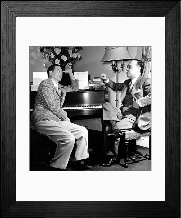 Framed Print : Cole Porter At Home Framed Print : Cole Porter At Home