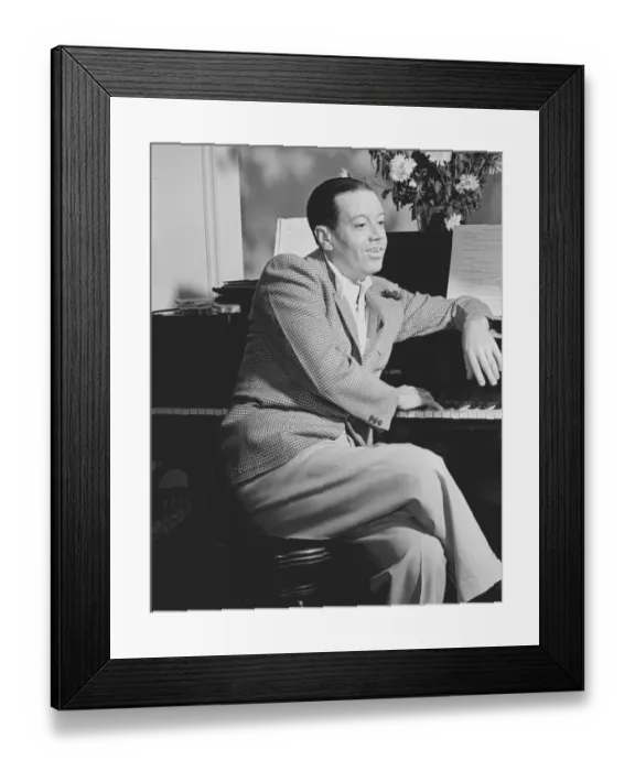 Framed Print : Cole Porter At Home