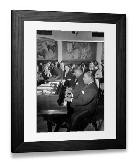 Framed Print : Pete Johnson And Albert Ammons Framed Print : Pete Johnson And Albert Ammons