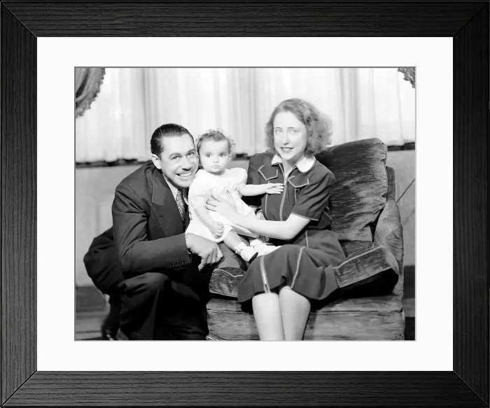 Framed Print : Cab Calloway And Family Framed Print : Cab Calloway And Family