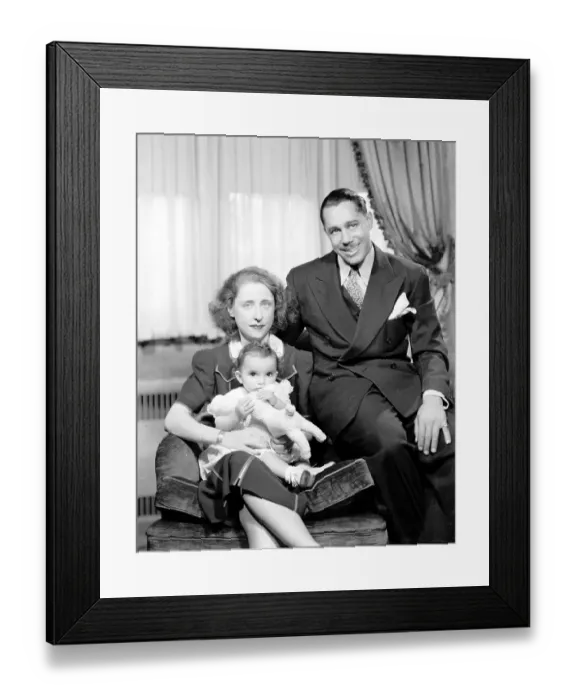 Framed Print : Cab Calloway And Family Framed Print : Cab Calloway And Family