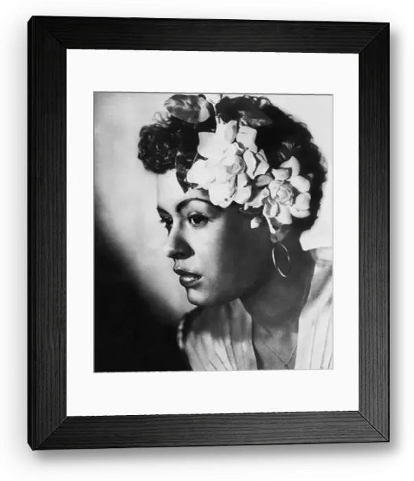 Framed Print : Billie Holiday Portrait