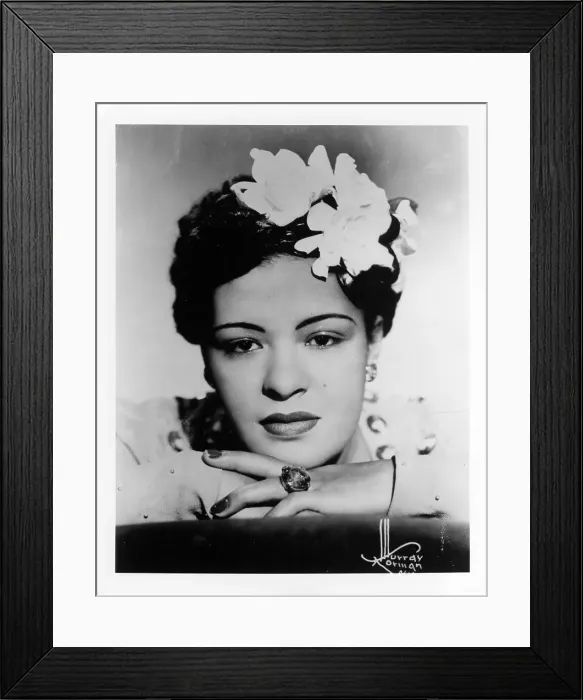 Framed Print : Billie Holiday Portrait Framed Print : Billie Holiday Portrait