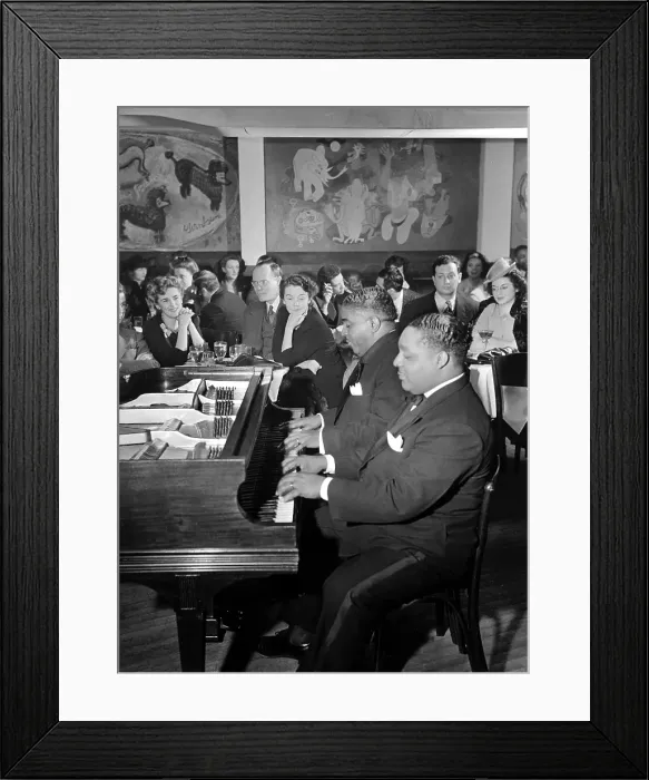 Framed Print : Pete Johnson And Albert Ammons Framed Print : Pete Johnson And Albert Ammons