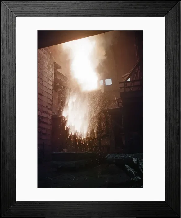 Framed Print : US Steel Mill Framed Print : US Steel Mill