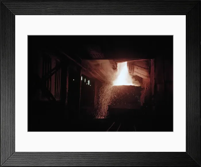 Framed Print : US Steel Mill Framed Print : US Steel Mill