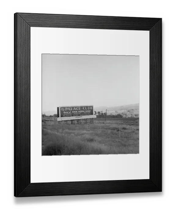 Framed Print : The Palace Club, Reno, Nevada Framed Print : The Palace Club, Reno, Nevada