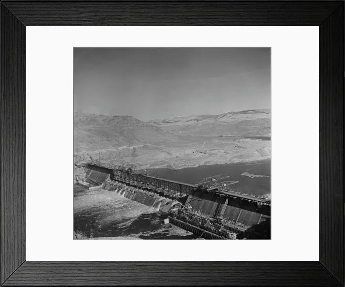 Framed Print : Grand Coulee Dam, Washington Framed Print : Grand Coulee Dam, Washington