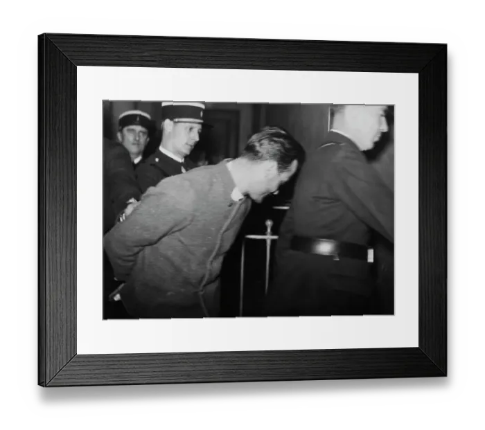 Framed Print : Eugen Weidmann Framed Print : Eugen Weidmann