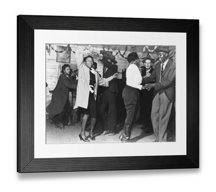 Framed Print : Dancers, African-Americans dancing Framed Print : Dancers, African-Americans dancing