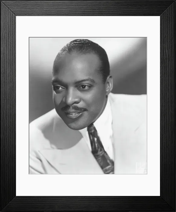 Framed Print : Count Basie Portrait Session Framed Print : Count Basie Portrait Session