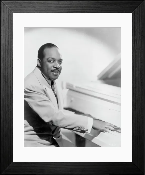 Framed Print : Count Basie Portrait Session Framed Print : Count Basie Portrait Session