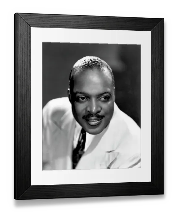 Framed Print : Count Basie Portrait Session Framed Print : Count Basie Portrait Session