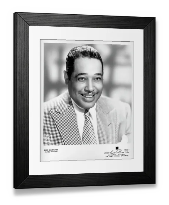 Framed Print : Duke Ellington Portrait Session Framed Print : Duke Ellington Portrait Session