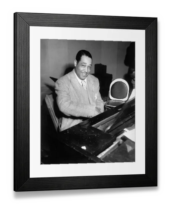 Framed Print : Duke Ellington At The Piano Framed Print : Duke Ellington At The Piano