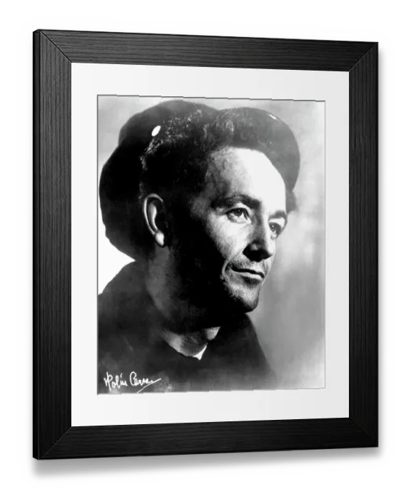 Framed Print : Woody Guthrie Framed Print : Woody Guthrie