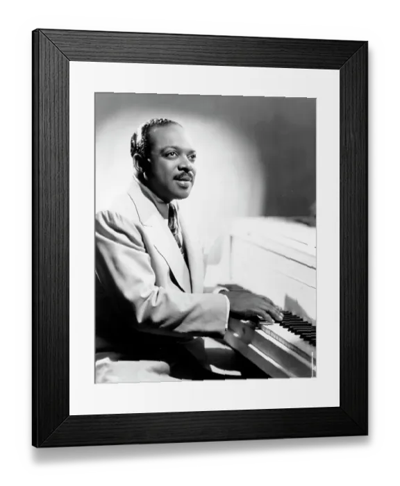 Framed Print : Count Basie Portrait Session Framed Print : Count Basie Portrait Session