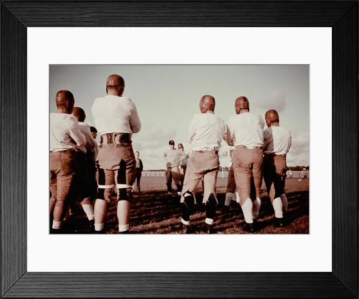 Framed Print : 1930's High School Football Framed Print : 1930's High School Football