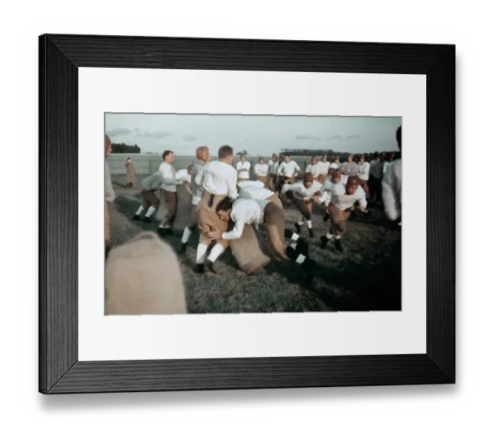 Framed Print : 1930's High School Football Framed Print : 1930's High School Football
