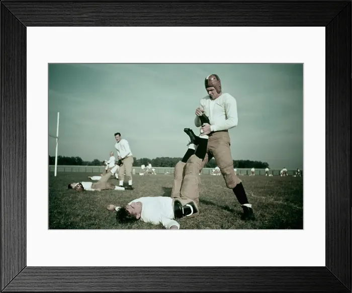 Framed Print : 1930's High School Football Framed Print : 1930's High School Football
