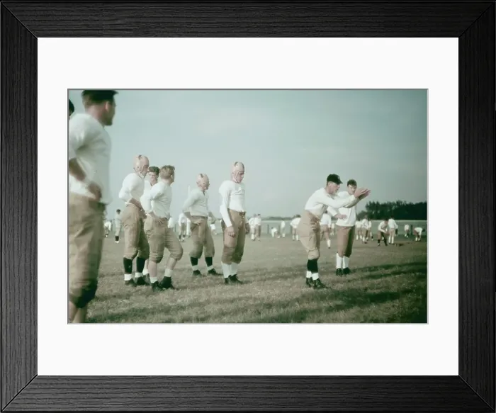 Framed Print : 1930's High School Football Framed Print : 1930's High School Football