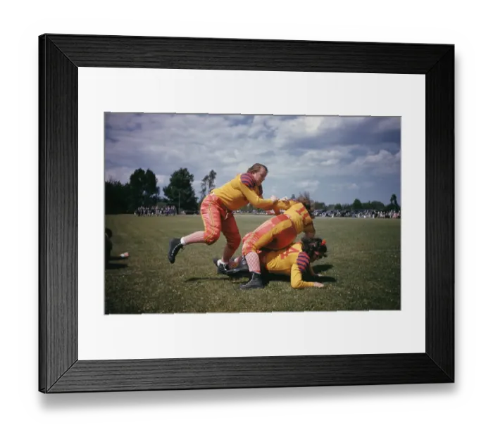 Framed Print : Women's Football Framed Print : Women's Football