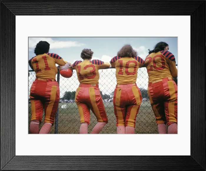Framed Print : Women's Football Framed Print : Women's Football