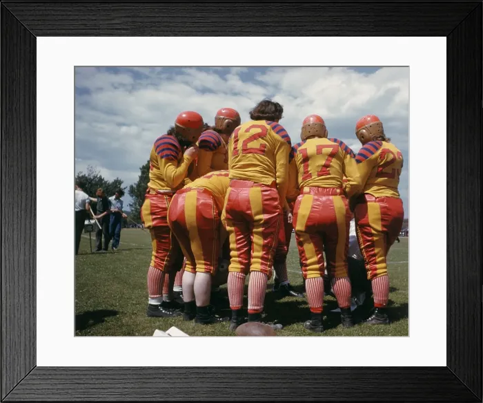 Framed Print : Women's Football Framed Print : Women's Football