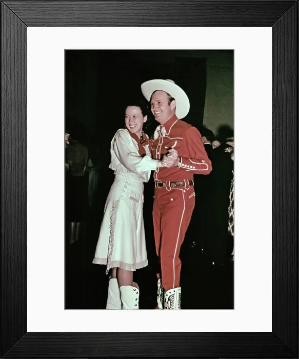 Framed Print : Gene Autry At A Dance Framed Print : Gene Autry At A Dance