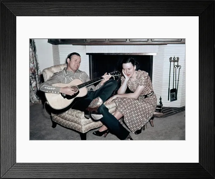 Framed Print : A Gene Autry Serenade Framed Print : A Gene Autry Serenade