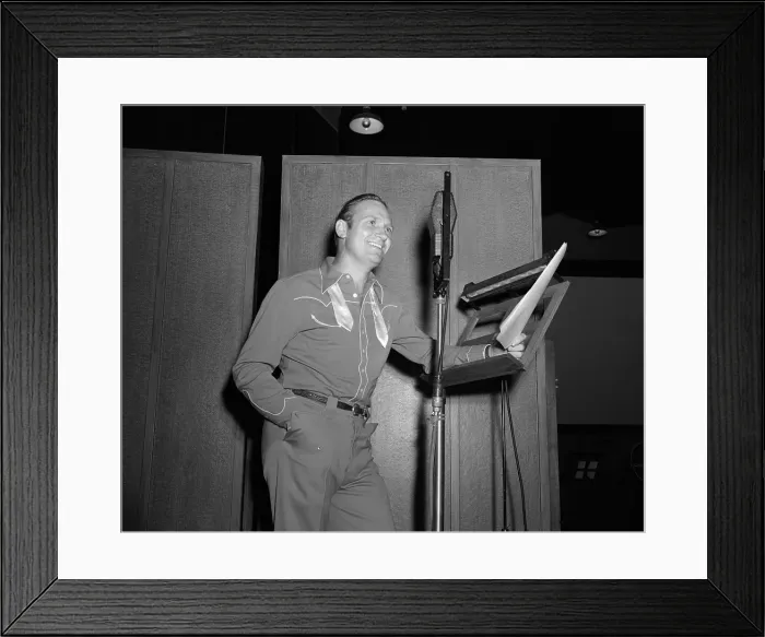 Framed Print : Behind The Scenes On A Gene Autry Oater Framed Print : Behind The Scenes On A Gene Autry Oater