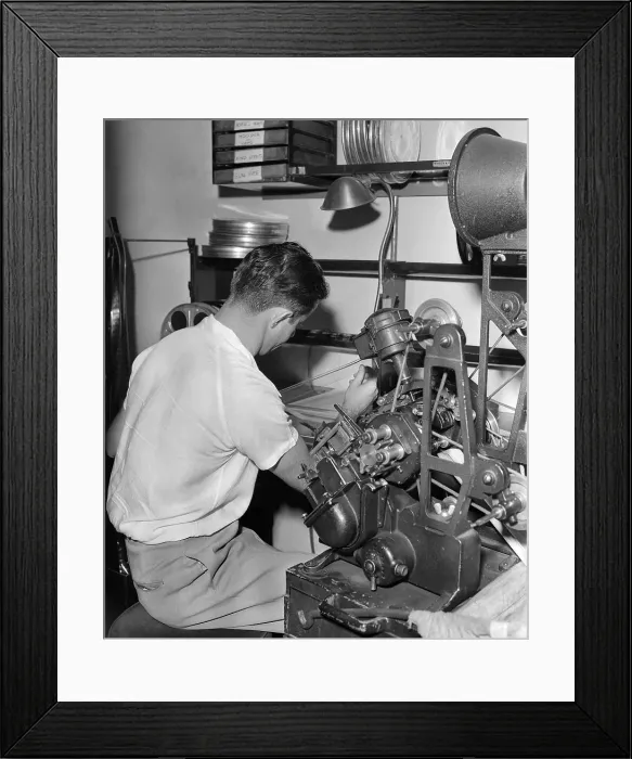 Framed Print : Behind The Scenes On A Gene Autry Oater Framed Print : Behind The Scenes On A Gene Autry Oater