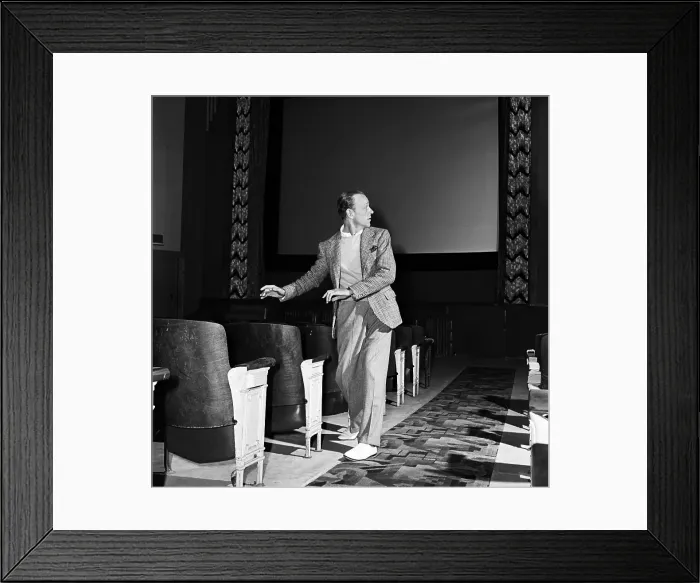 Framed Print : Fred Astaire Photo Session Framed Print : Fred Astaire Photo Session