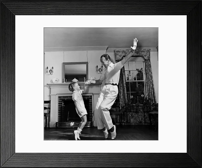Framed Print : Fred Astaire Photo Session Framed Print : Fred Astaire Photo Session
