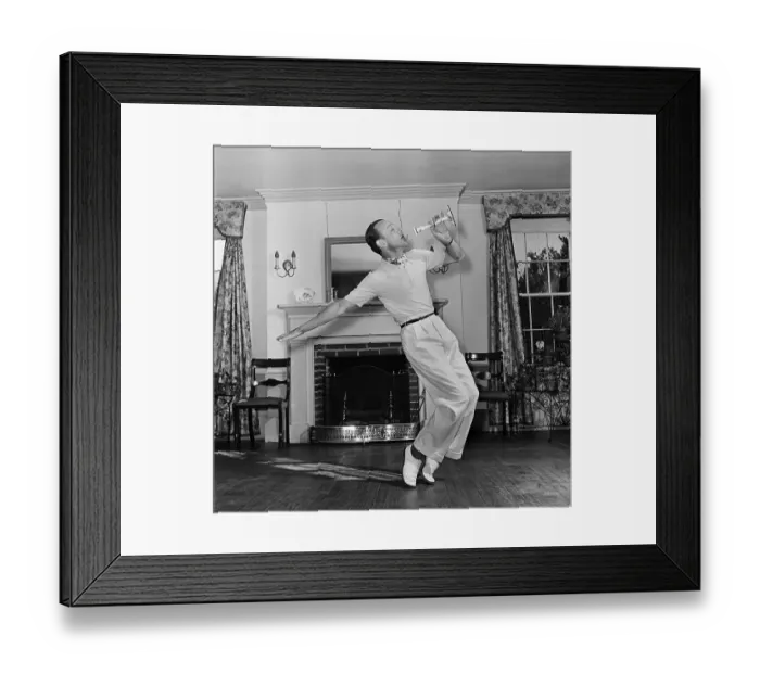 Framed Print : Fred Astaire Photo Session Framed Print : Fred Astaire Photo Session