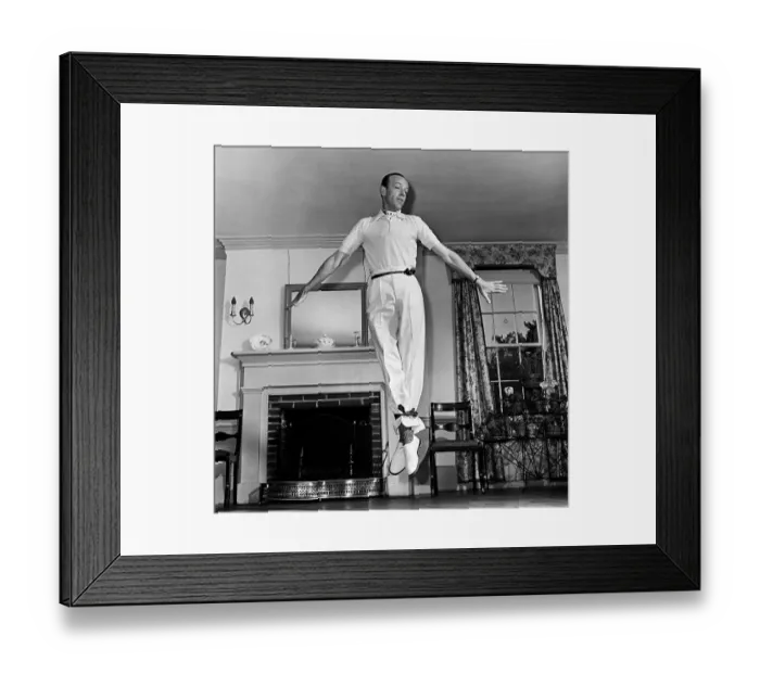 Framed Print : Fred Astaire Photo Session Framed Print : Fred Astaire Photo Session