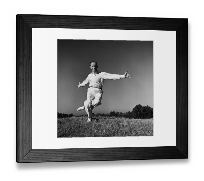Framed Print : Fred Astaire Photo Session