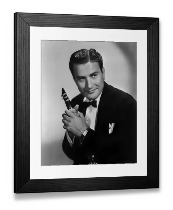 Framed Print : Artie Shaw Portrait Session Framed Print : Artie Shaw Portrait Session
