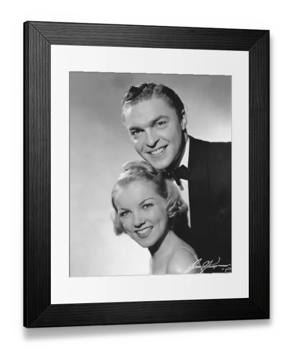 Framed Print : Helen O'Connell And Bob Eberly Framed Print : Helen O'Connell And Bob Eberly