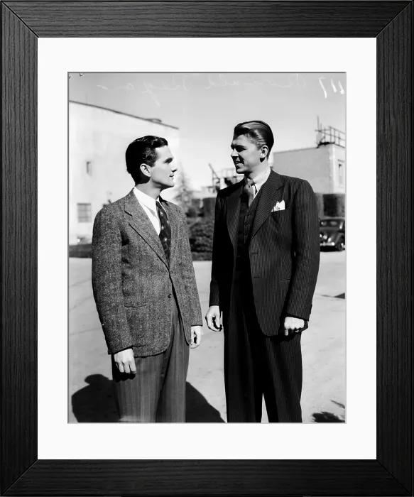Framed Print : Reagan In 3 Piece Suit Framed Print : Reagan In 3 Piece Suit